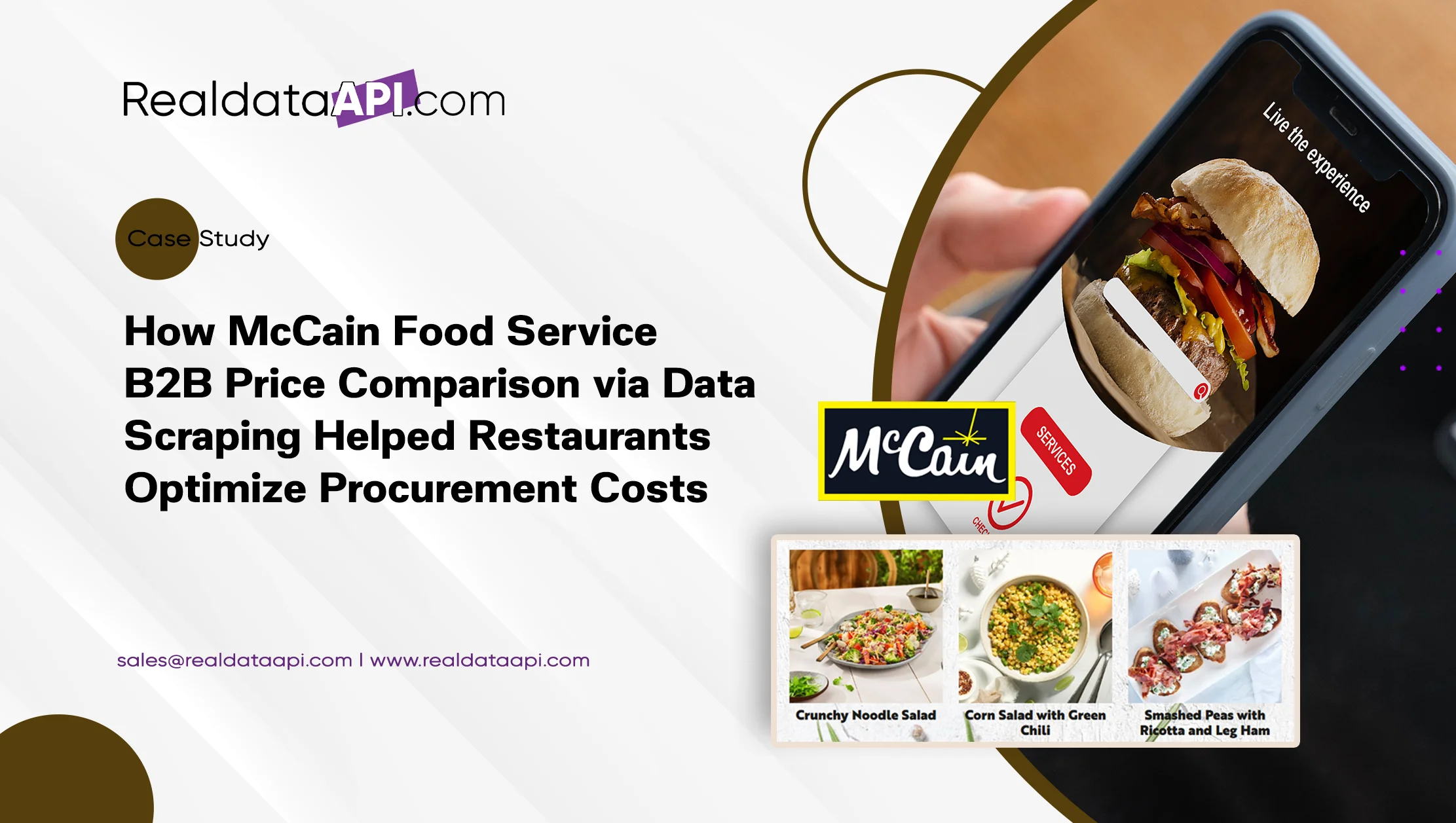 How McCain Food Service B2B Price Comparison via Data Scraping Helped Restaurants Optimize Procurement Costs